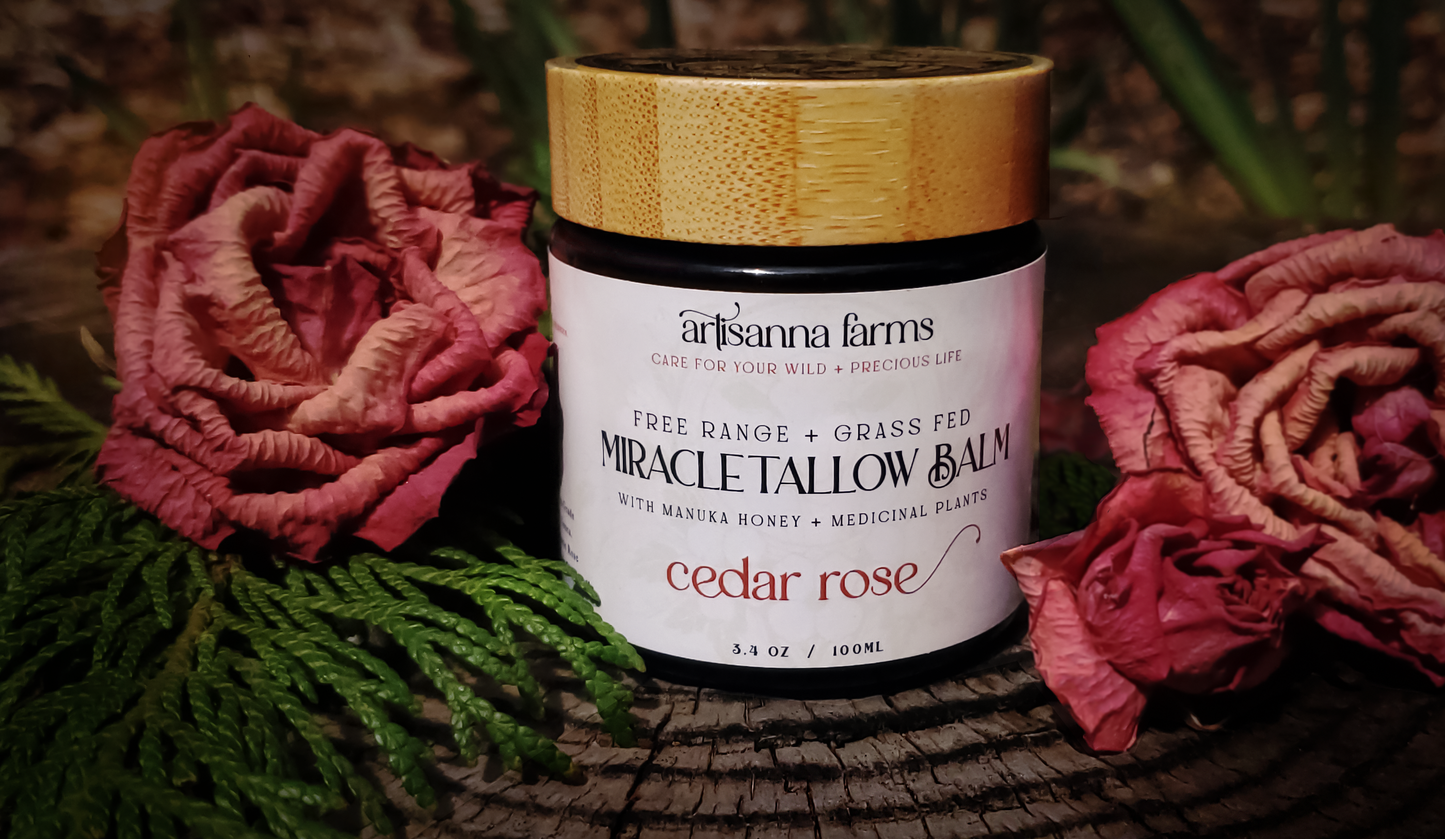 Cedar Rose Miracle Tallow Balm