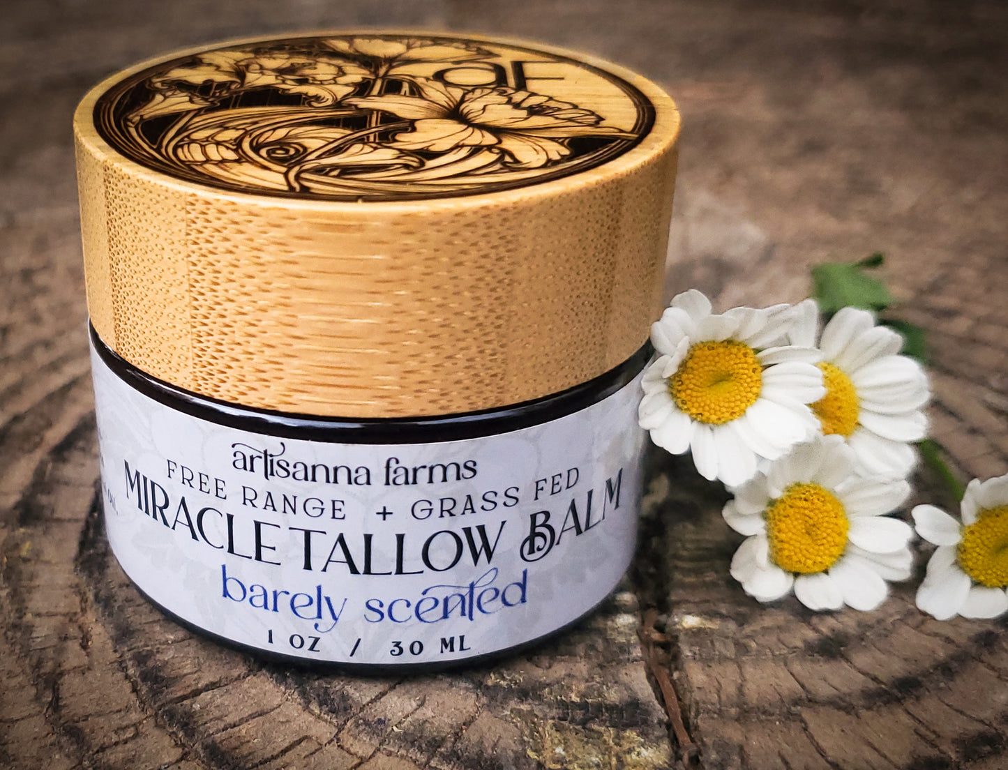 Miracle Tallow Balm - Barely Scented - 1.0 oz