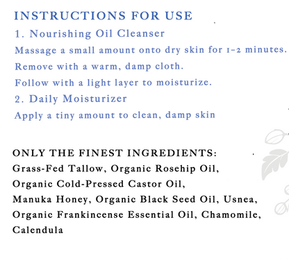 Miracle Tallow Balm - Barely Scented - 3.4 oz