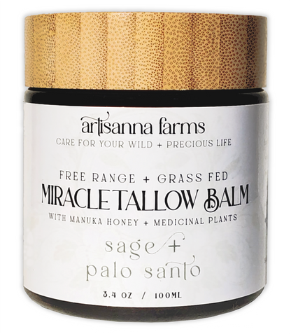 Miracle Tallow Balm - White Sage & Palo Santo