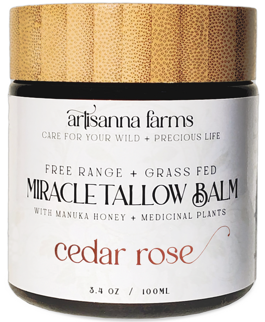 Cedar Rose Miracle Tallow Balm
